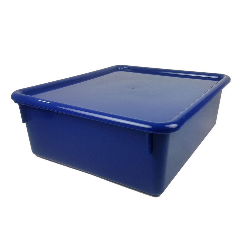 ROMANOFF PRODUCTS Romanoff Double Stowaway® Tray with Lid, Blue