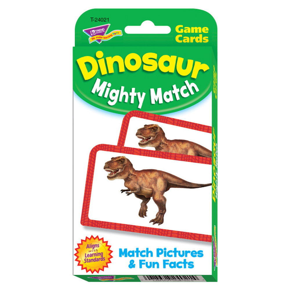 TREND ENTERPRISES INC. TREND Dinosaur Mighty Match Challenge Cards®