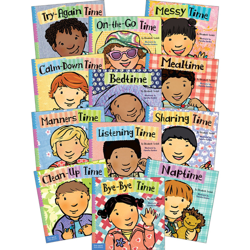 SHELL EDUCATION Free Spirit Publishing Toddler Tools Board Books, Set of 12 Books
