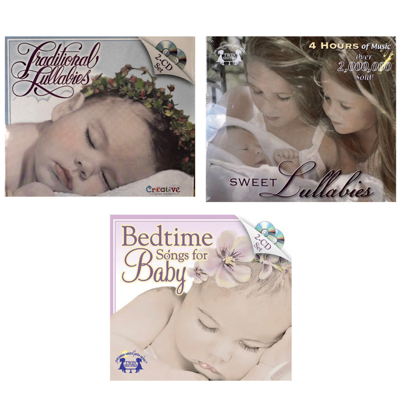 PBS PUBLISHING Creative Teaching Materials Children's Lullaby & Bedtime CD Bundle, Set 2