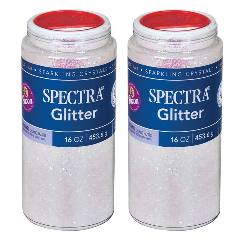 DIXON TICONDEROGA CO Spectra® Glitter, Iridescent, 1 lb. Per Jar, 2 Jars