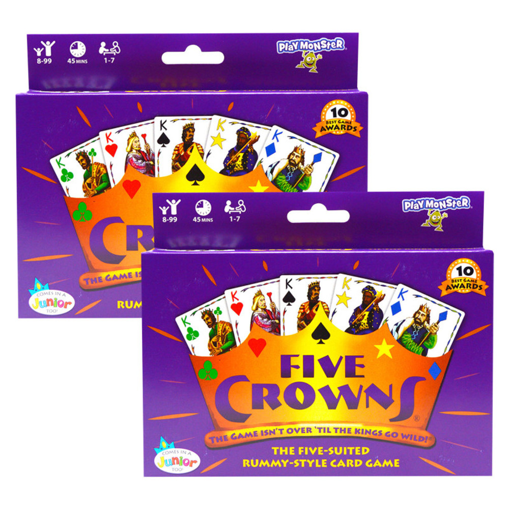 PLAYMONSTER LLC (PATCH) PlayMonster® Five Crowns® Game, Pack of 2