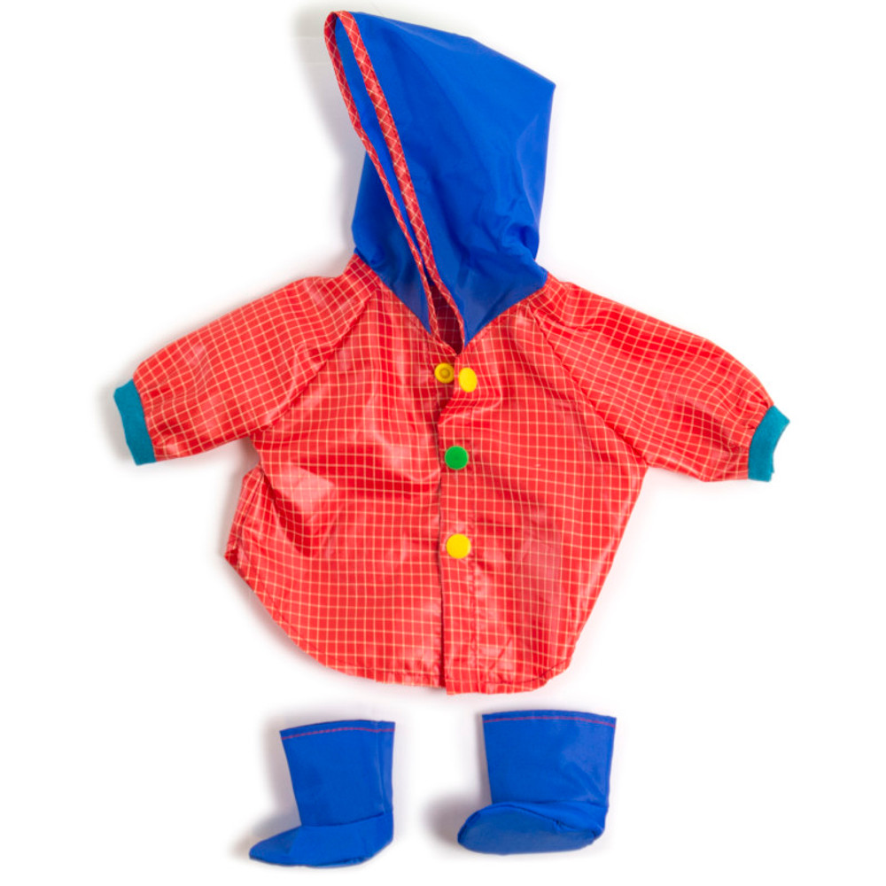 MINILAND EDUCATIONAL CORPORATION Miniland Doll Clothes, Rain Coat & Boots