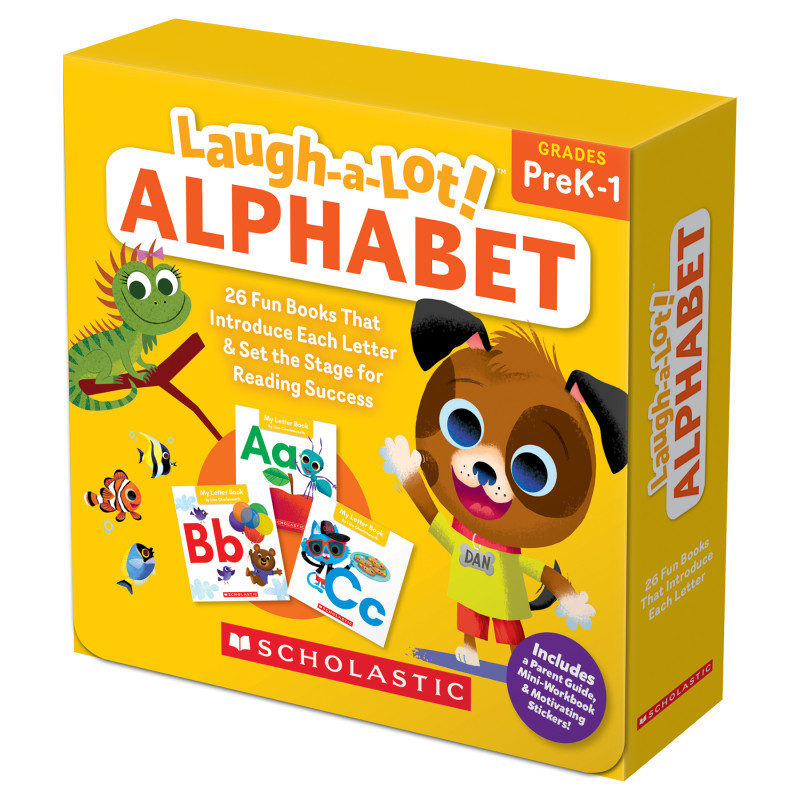 SCHOLASTIC TEACHING RESOURCES Scholastic Teaching Solutions Laugh A Lot Alphabet, Single Copy, 26 Books