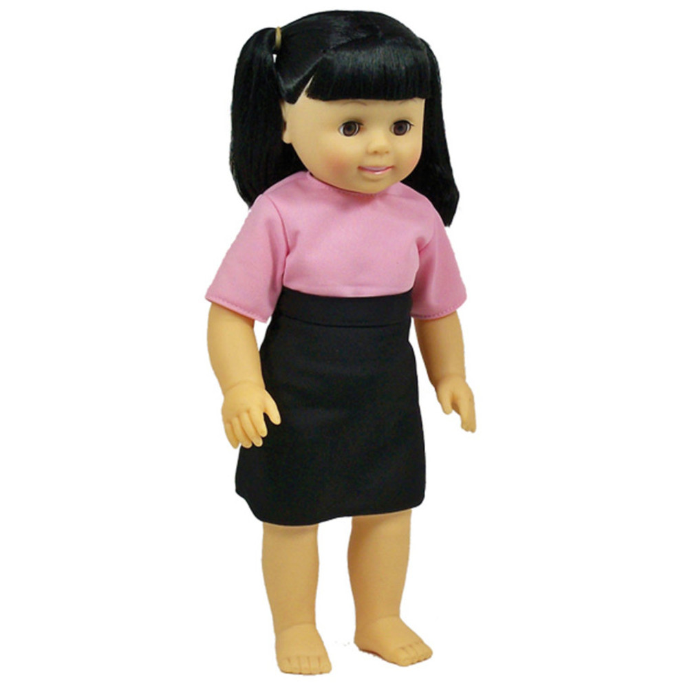 GET READY KIDS Get Ready Kids Multicultural Doll, Asian Girl "Tina" Doll