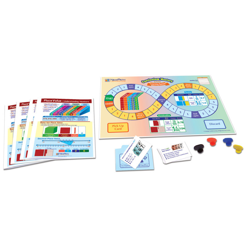 NEWPATH LEARNING NewPath Learning Place Value - Understanding Numbers Learning Center, Grade 3-5