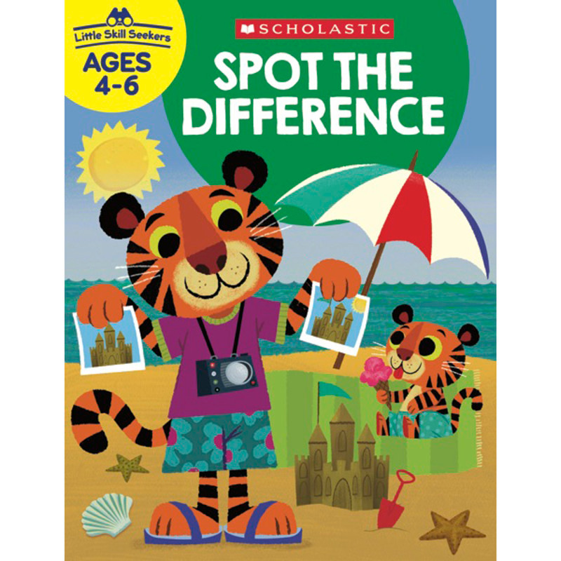 SCHOLASTIC TEACHING RESOURCES Scholastic Little Skill Seekers: Spot the Difference Activity Book