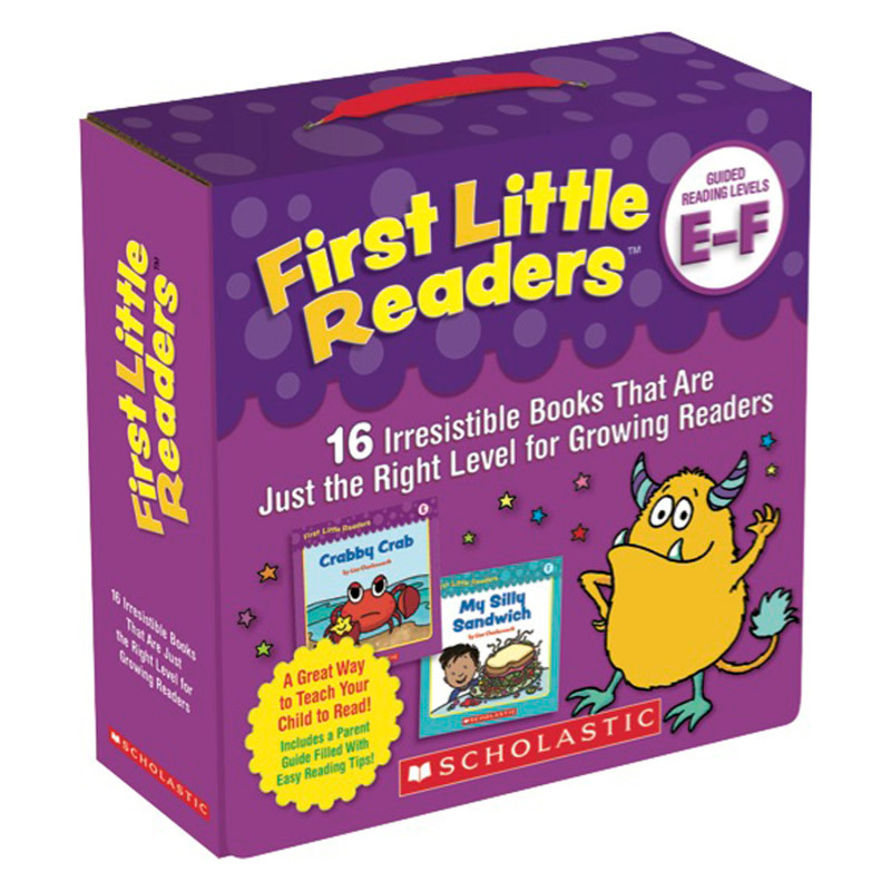 SCHOLASTIC TEACHING RESOURCES Scholastic First Little Readers Parent Pack: Guided Reading Levels E & F
