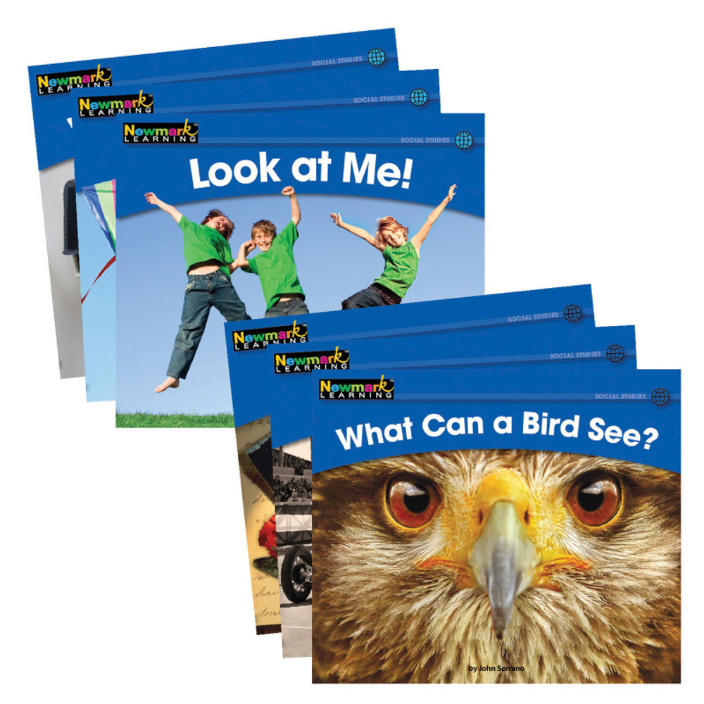 NEWMARK LEARNING Newmark Learning Rising Readers Social Studies, Single-Copy, Set Volumes 1 and 2, Set of 24