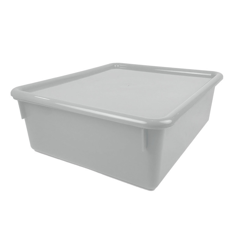 ROMANOFF PRODUCTS Romanoff Double Stowaway® Tray with Lid, White
