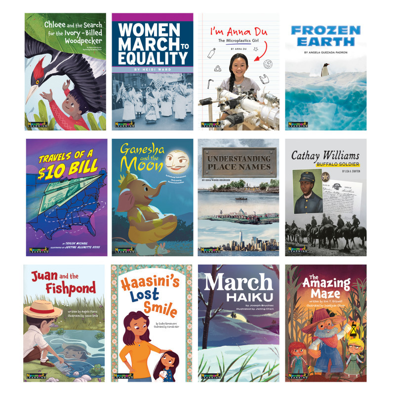 NEWMARK LEARNING Newmark Learning Clear Windows Single Copy 12-Book Set, Grade 2