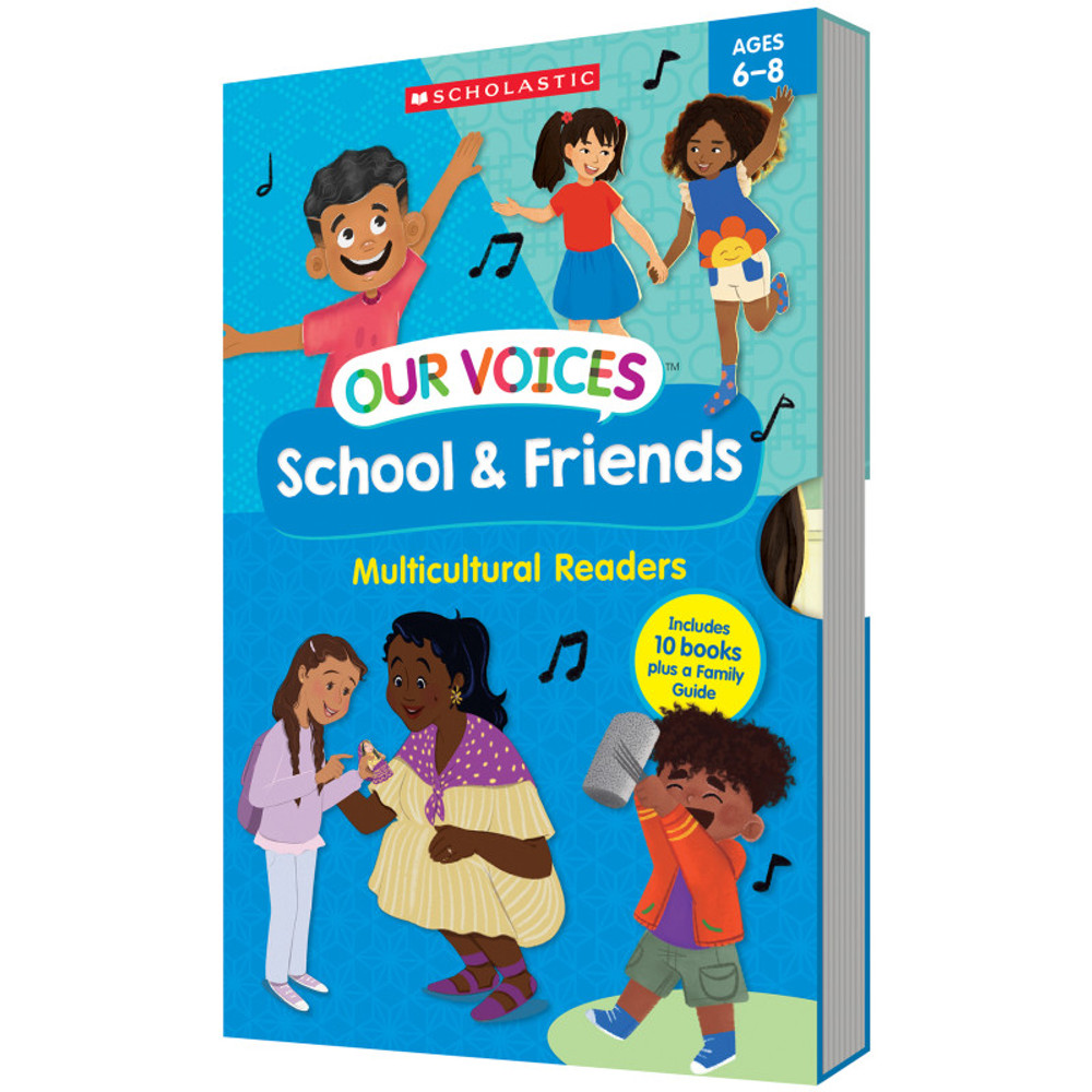 SCHOLASTIC TEACHING RESOURCES Scholastic Teaching Solutions Our Voices School & Friends, Multi Copy, 40 Books