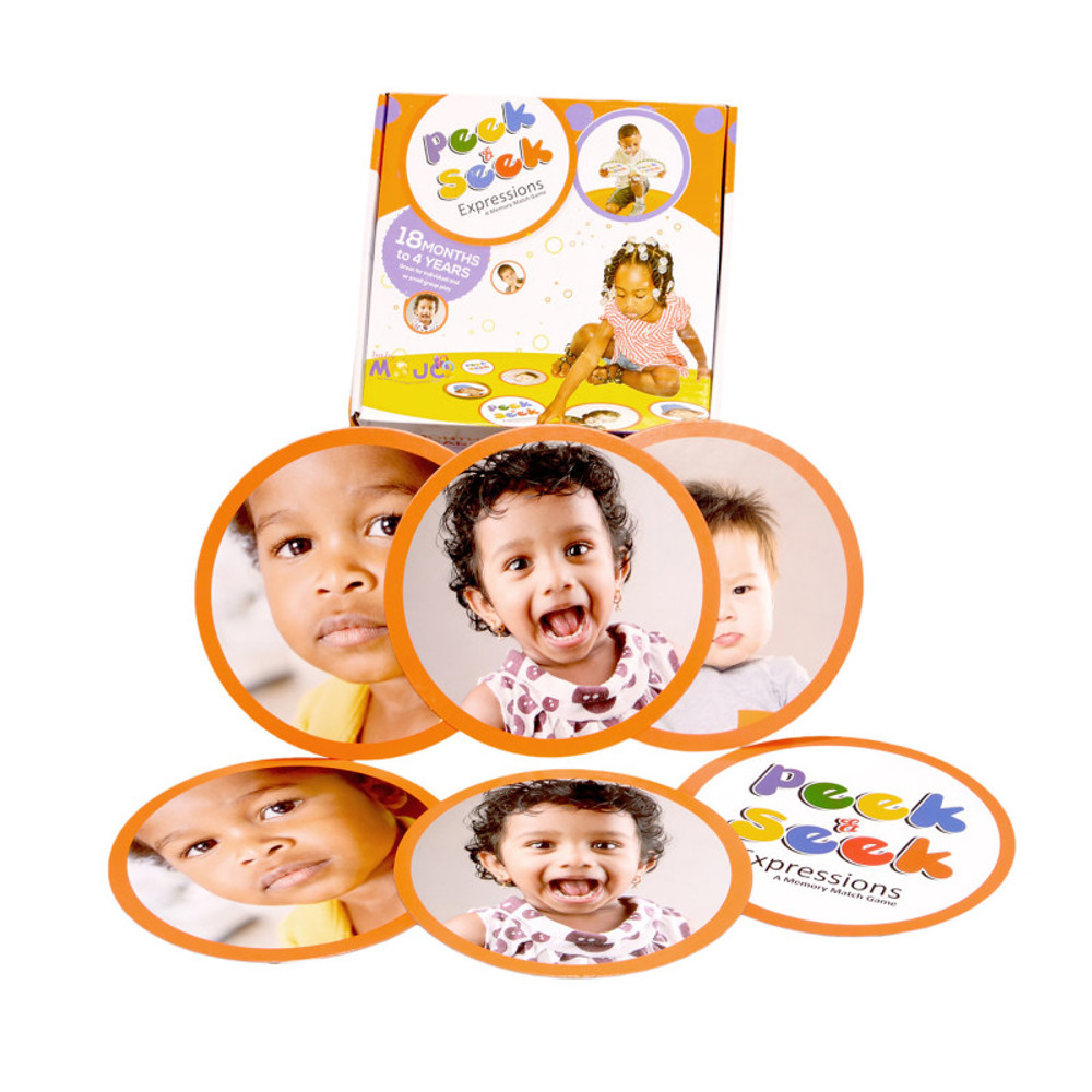MOJO EDUCATION MOJO Seek and Peek Expression Match-Up Game