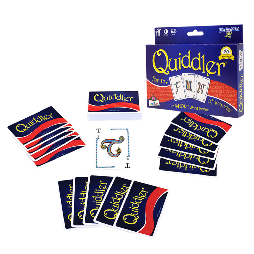 PLAYMONSTER LLC (PATCH) SET® Family Games Quiddler® Word Game PLAYMONSTER LLC (PATCH) SET® Family Games Quiddler® Word Game