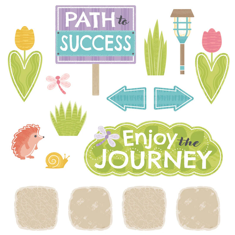 TREND ENTERPRISES INC. TREND Stepping Stones Learning Set, Bulletin Board Set