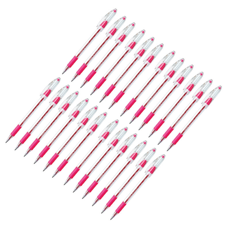 PENTEL OF AMERICA Pentel® R.S.V.P.® Ballpoint Pen, Fine Point, Pink, Pack of 24