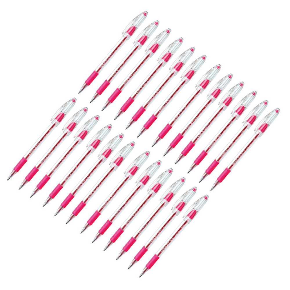 PENTEL OF AMERICA Pentel® R.S.V.P.® Ballpoint Pen, Fine Point, Pink, Pack of 24