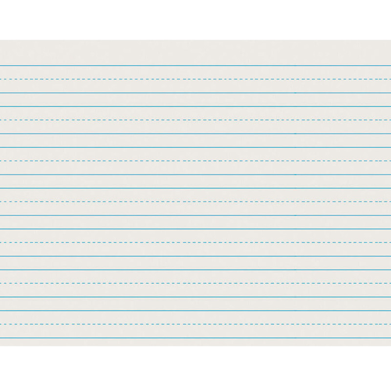 DIXON TICONDEROGA CO Pacon® Newsprint Handwriting Paper, Skip-A-Line, Grade 2, 3/4" x 3/8" x 3/8" Ruled Long, 11" x 8-1/2", 500 Sheets