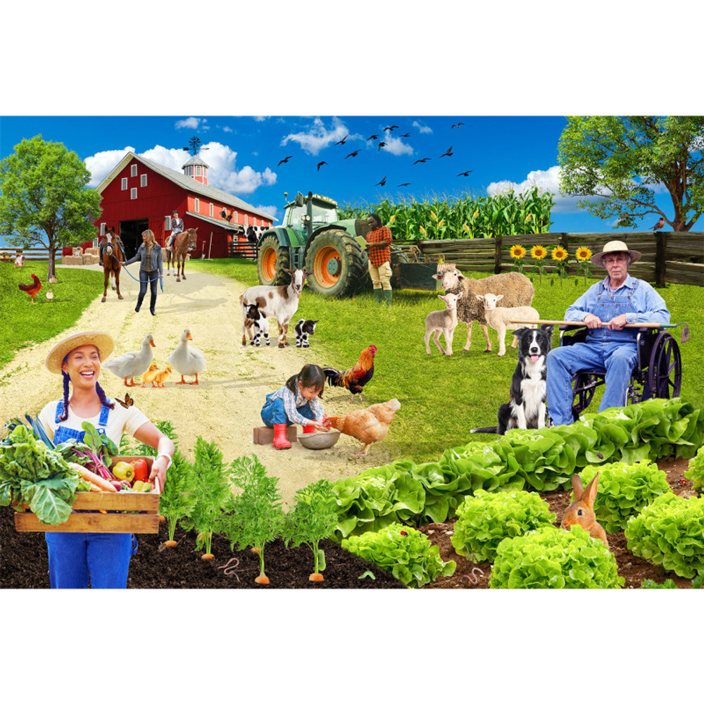 MOJO EDUCATION MOJO Farmyard Adventure Floor Puzzle