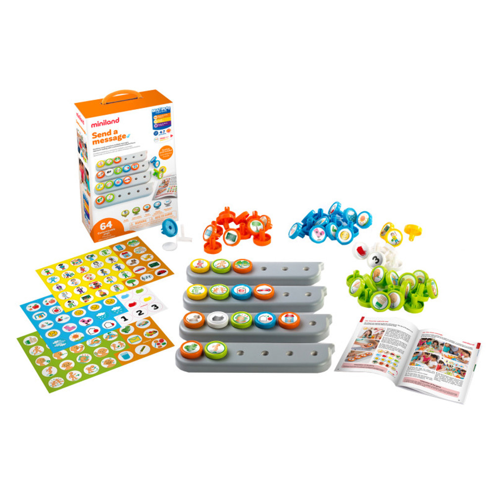 MINILAND EDUCATIONAL CORPORATION Miniland Send a Message Game