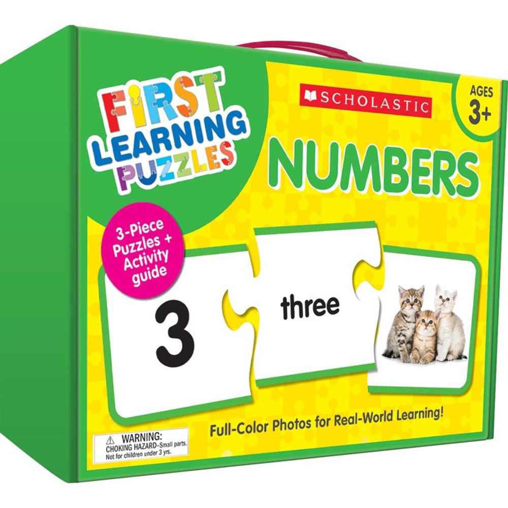 SCHOLASTIC TEACHING RESOURCES Scholastic First Learning Puzzles: Numbers