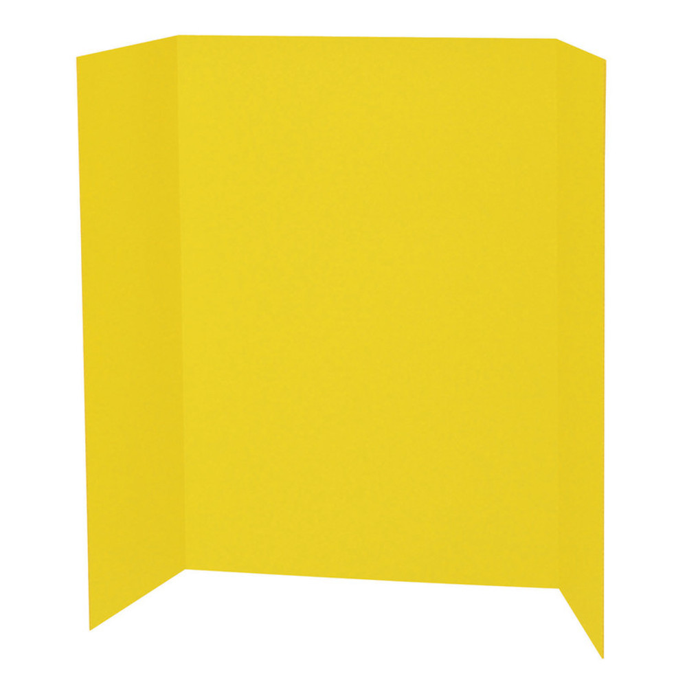 DIXON TICONDEROGA CO Pacon® Presentation Board, Yellow, Single Wall, 48" x 36", 1 Board