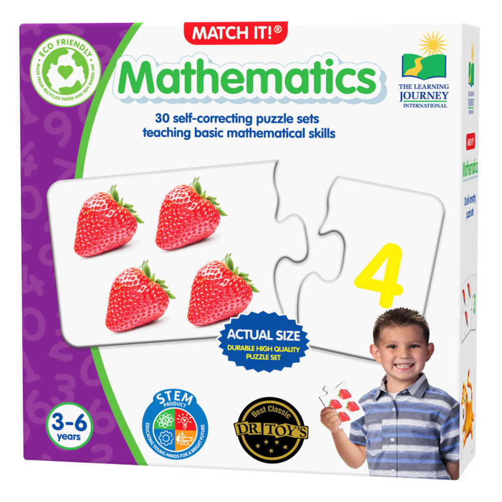 UNIVERSITY GAMES The Learning Journey International Match It! - Mathematics
