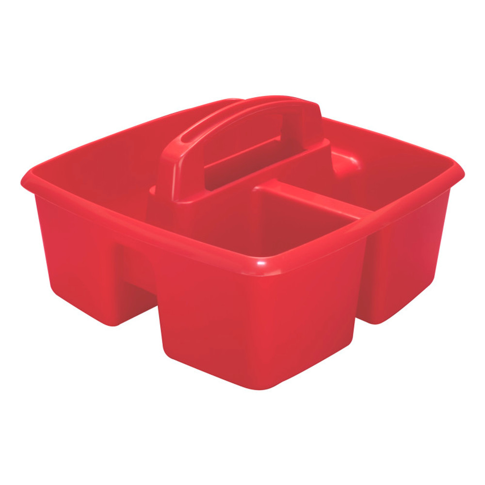 STOREX INDUSTRIES Storex Small Caddy, Red
