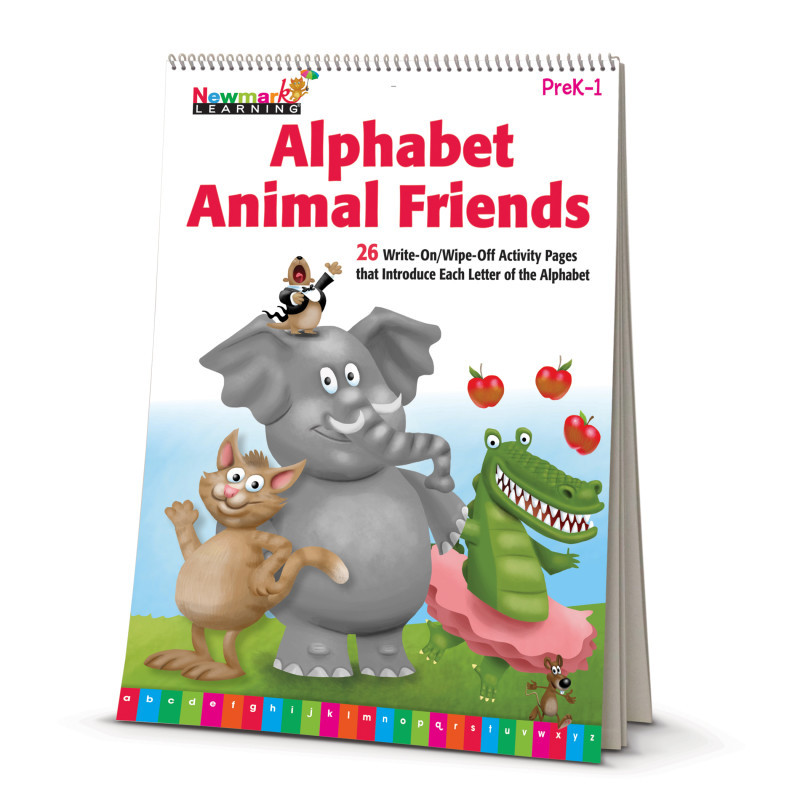NEWMARK LEARNING Newmark Learning Alphabet Animal Friends Flip Chart