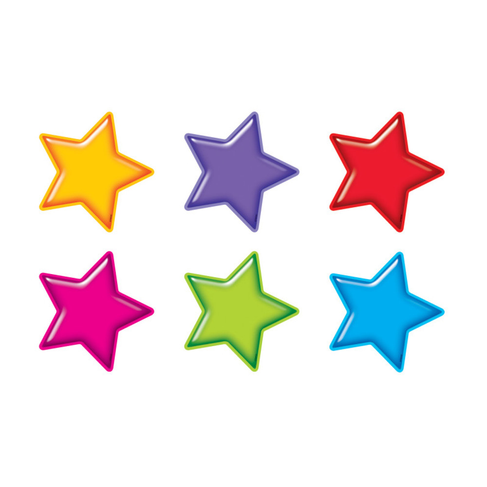 TREND ENTERPRISES INC. TREND Gumdrop Stars Classic Accents® Variety Pack, 36 ct