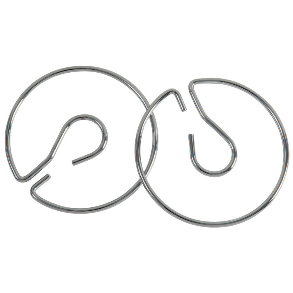 DIXON TICONDEROGA CO Pacon® Chart Stand Rings, Metal, 4", 2 Rings