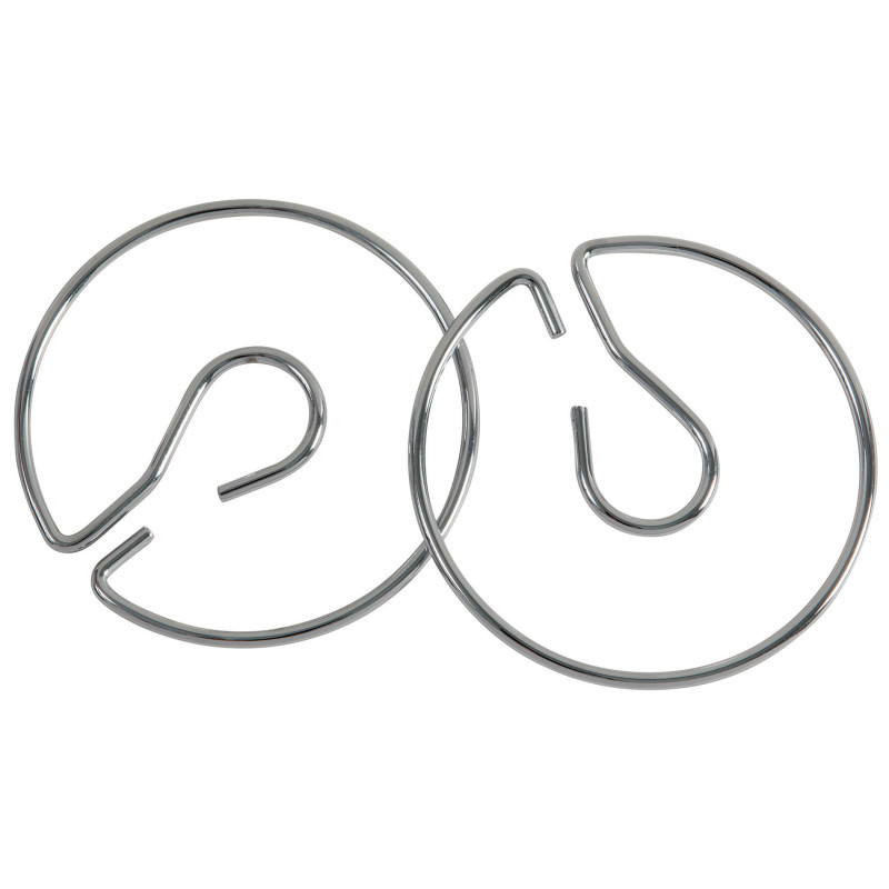 DIXON TICONDEROGA CO Pacon® Chart Stand Rings, Metal, 4", 2 Rings