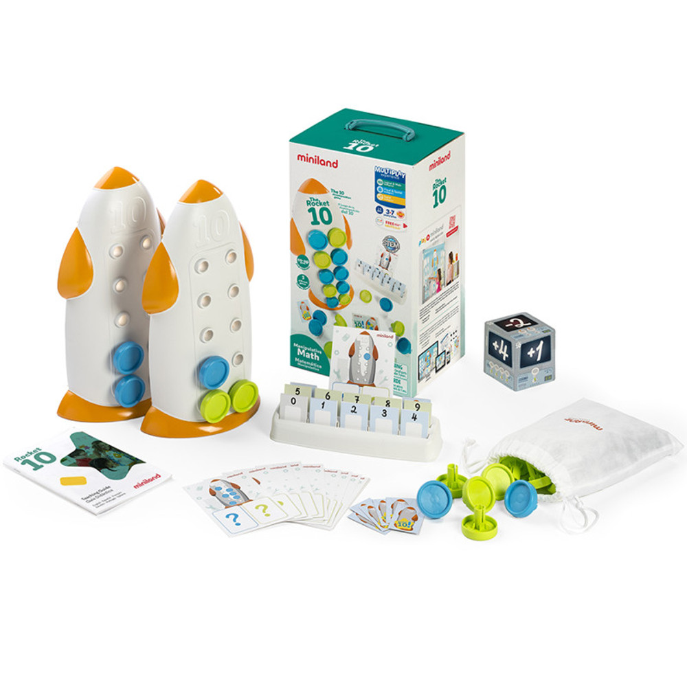 MINILAND EDUCATIONAL CORPORATION Miniland The Rocket 10, Math Manipulative