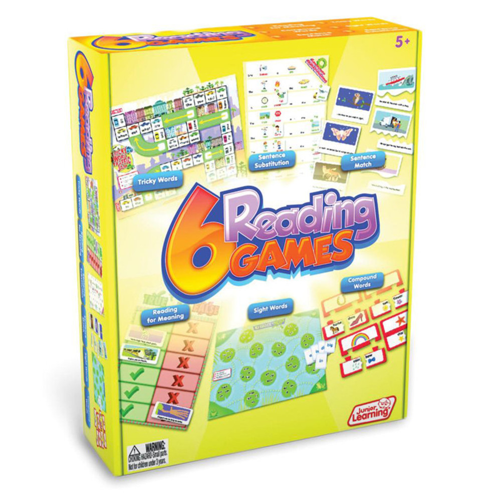 JUNIOR LEARNING Junior Learning® 6 Reading Games