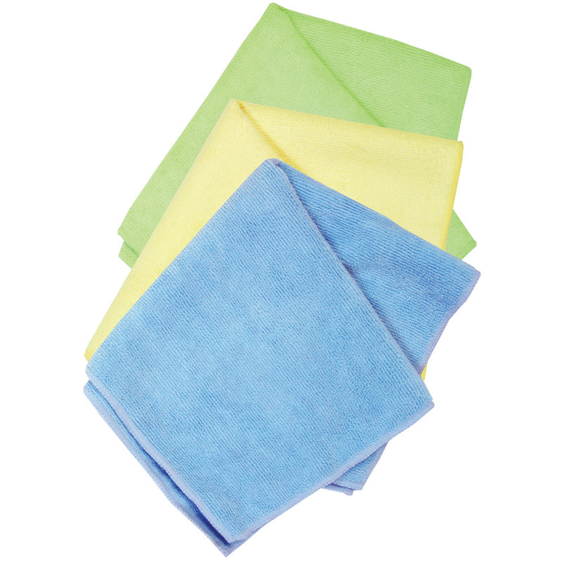 S M ARNOLD INC S.M. Arnold, Inc. Microfiber Detailing Towels, 14" x 14", Pack of 3