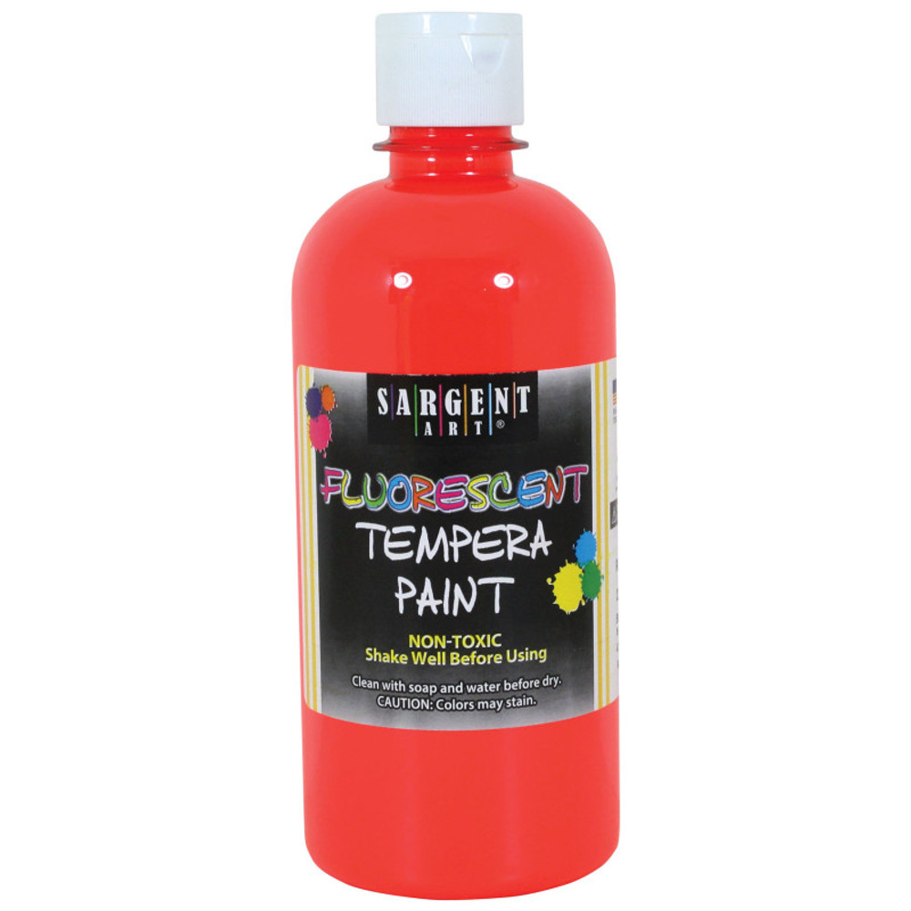 SARGENT ART  INC. Sargent Art® Tempera Paint, Red Neon, 16 oz.