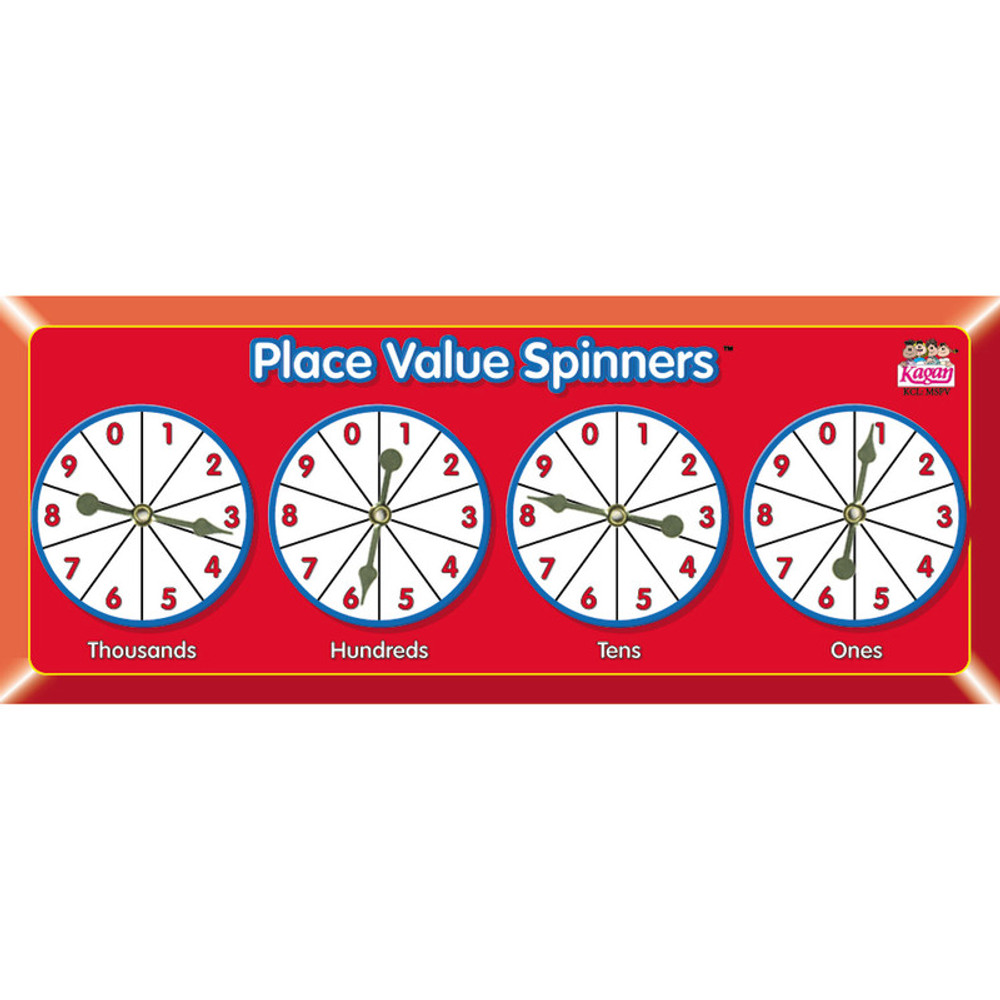 KAGAN PUBLISHING Kagan Publishing Place Value Spinners