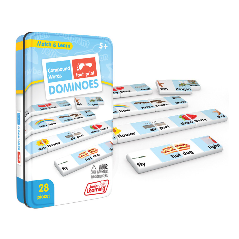 JUNIOR LEARNING Junior Learning® Compound Words Match & Learn Dominoes
