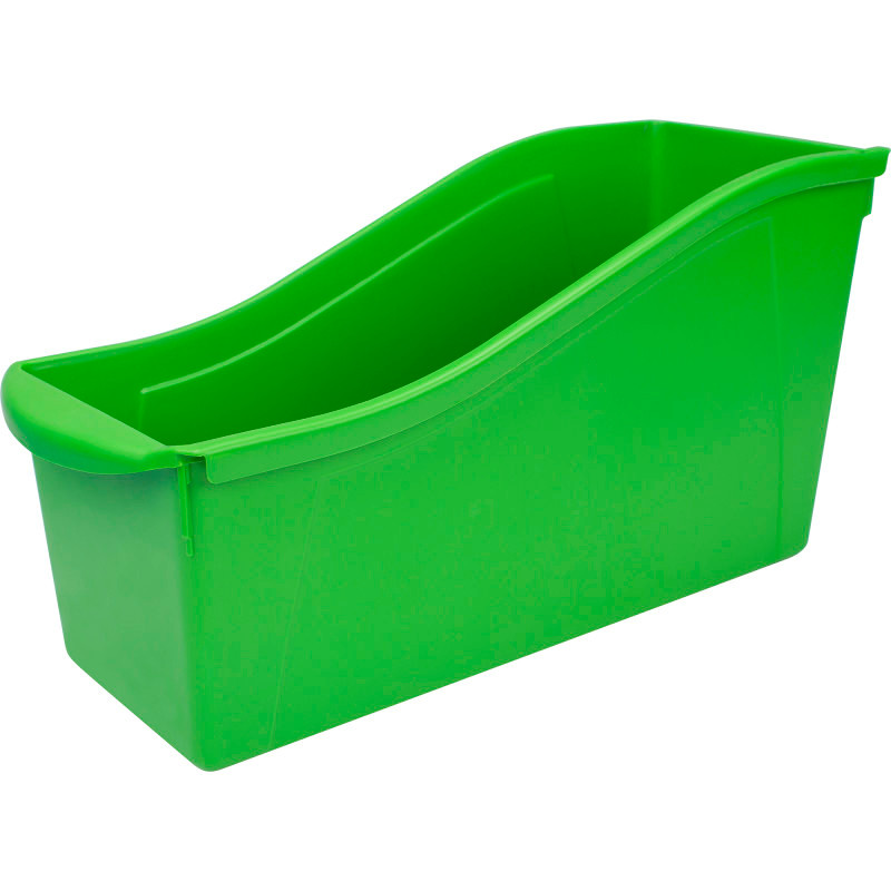 STOREX INDUSTRIES Storex Large Book Bin, Green