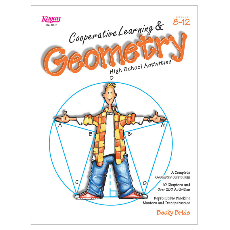 KAGAN PUBLISHING Kagan Publishing Cooperative Learning & Geometry High School Activities Book, Grade 8-12