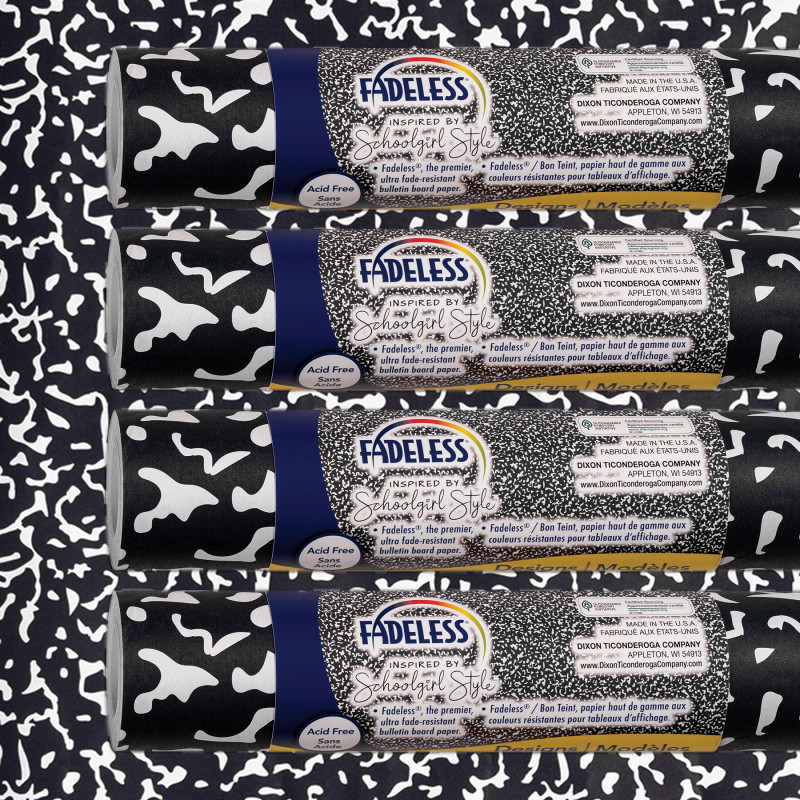 DIXON TICONDEROGA CO Fadeless® Schoolgirl Style Bulletin Board Paper, 48" x 12', Senior Year, 4 Rolls