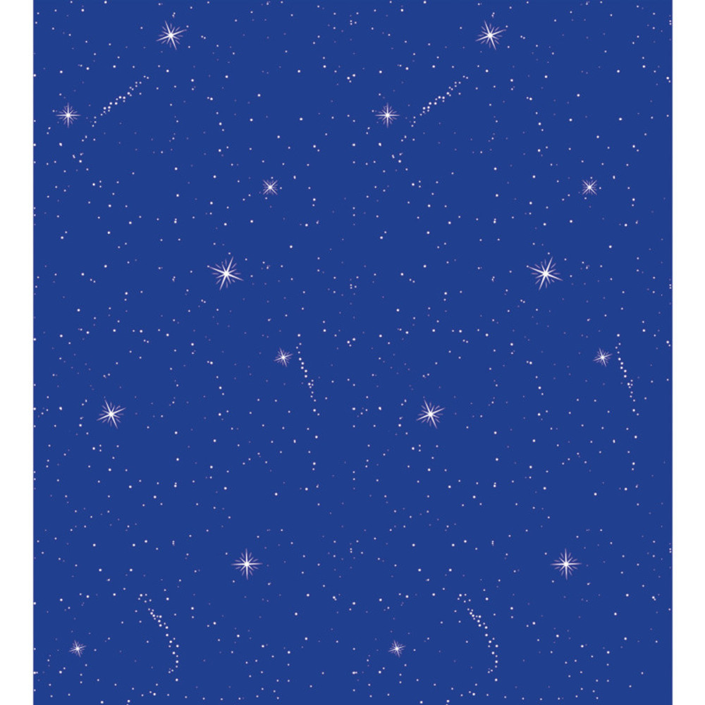 DIXON TICONDEROGA CO Fadeless® Bulletin Board Art Paper, Night Sky, 48" x 12', 4 Rolls