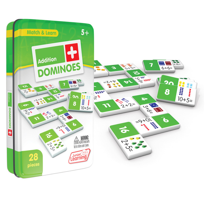 JUNIOR LEARNING Junior Learning® Addition Dominoes
