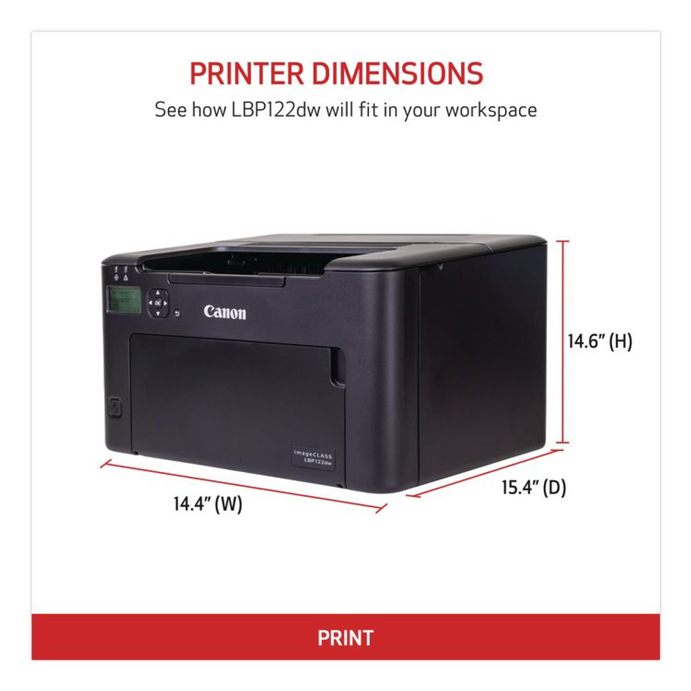 INNOVERA Canon® 5620C006 imageCLASS LBP122dw Wireless Laser Printer