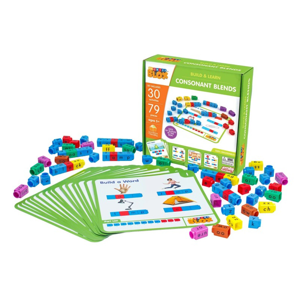 JUNIOR LEARNING Junior Learning® Consonant Blends - Rainbow Phonics, Phase 4