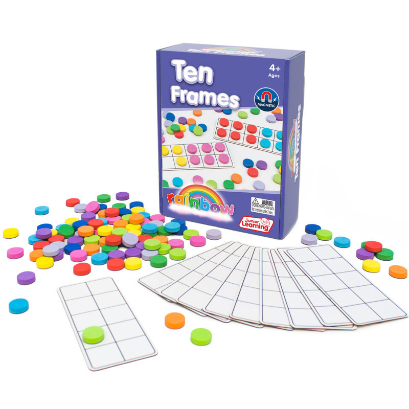 JUNIOR LEARNING Junior Learning® Rainbow Ten Frames