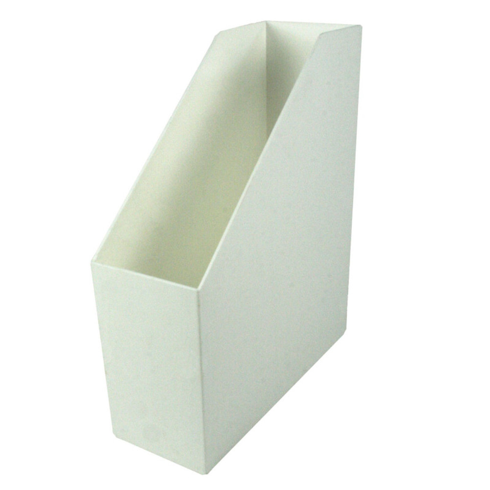 ROMANOFF PRODUCTS Romanoff Magazine File, White