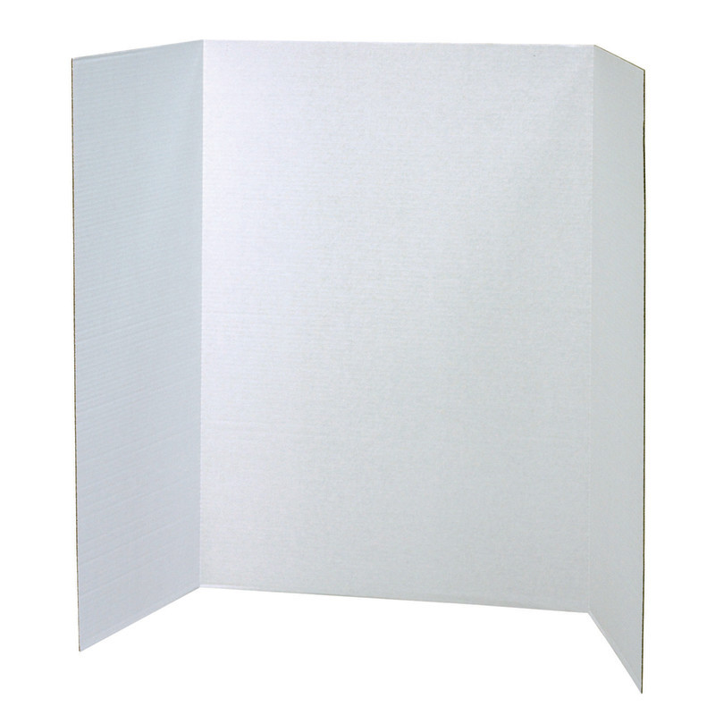 DIXON TICONDEROGA CO Pacon® Presentation Board, White, Single Wall, 48" x 36", 1 Board