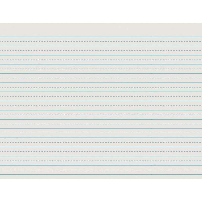 DIXON TICONDEROGA CO Pacon® Newsprint Handwriting Paper, Alternate Dotted, Grade 3, 1/2" x 1/4" Ruled Long, 11" x 8-1/2", 500 Sheets