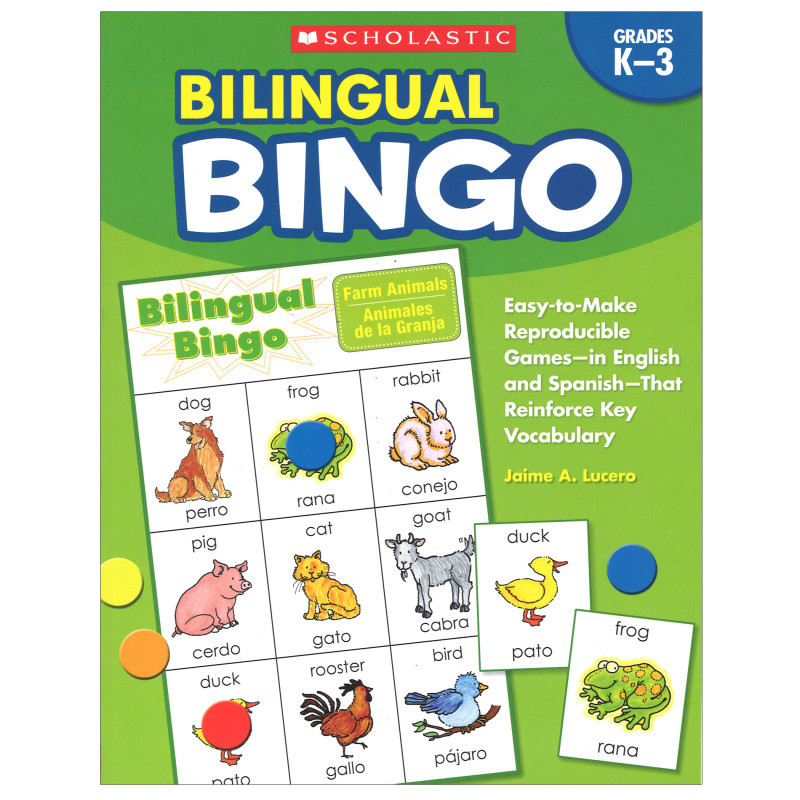 SCHOLASTIC TEACHING RESOURCES Scholastic Teaching Solutions Bilingual Bingo